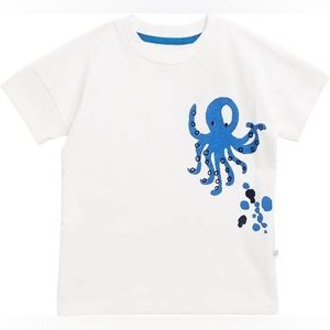 NWT Organic Octopus T-Shirt Oliver & Rain 3T